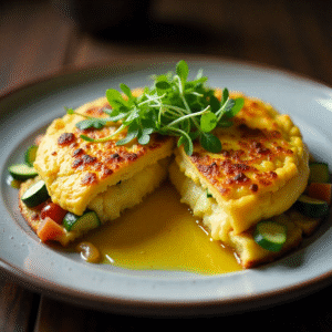 Sunshine Veggie Omelette