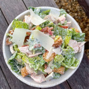 Roasted Turkey Caesar Salad